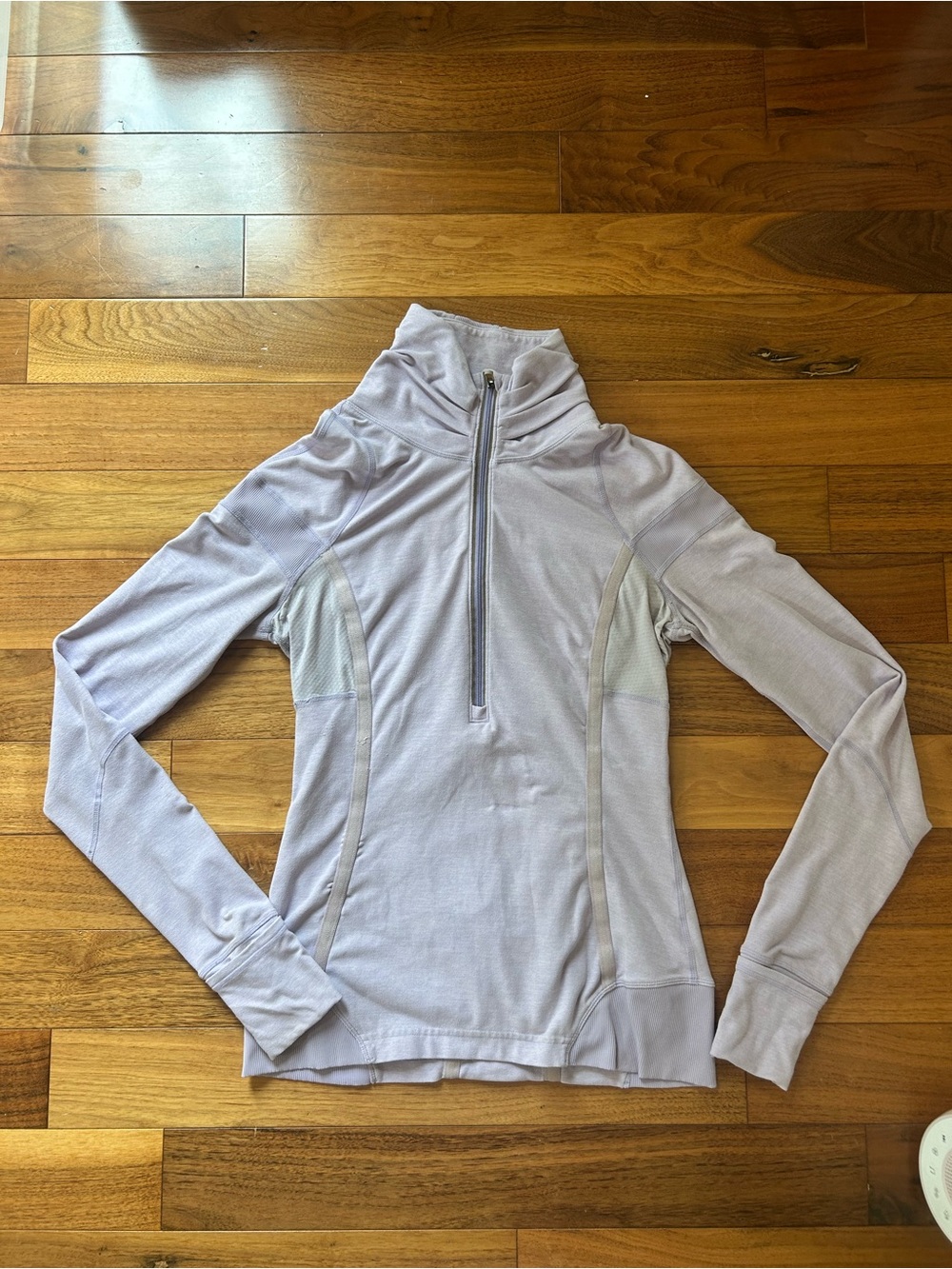 lululemon athletica Light Lavender Quarter-Zip Pullover